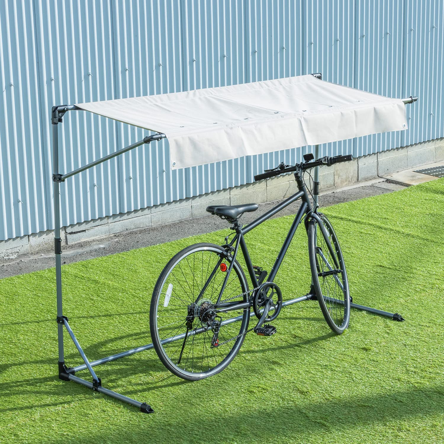 Amazon.co.jp: サイクルガレージ 自転車 収納庫 バイクサイクル
