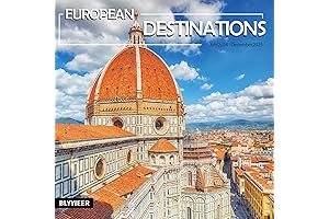 European Destinations 2024 Wall Calendar for Greece Lovers