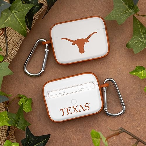 Vista 220 de AFFINITY BANDS Texas Longhorns HDX - Funda con nombre personalizado compatible con Apple AirPods Pro 1 y 2 (negro clásico)