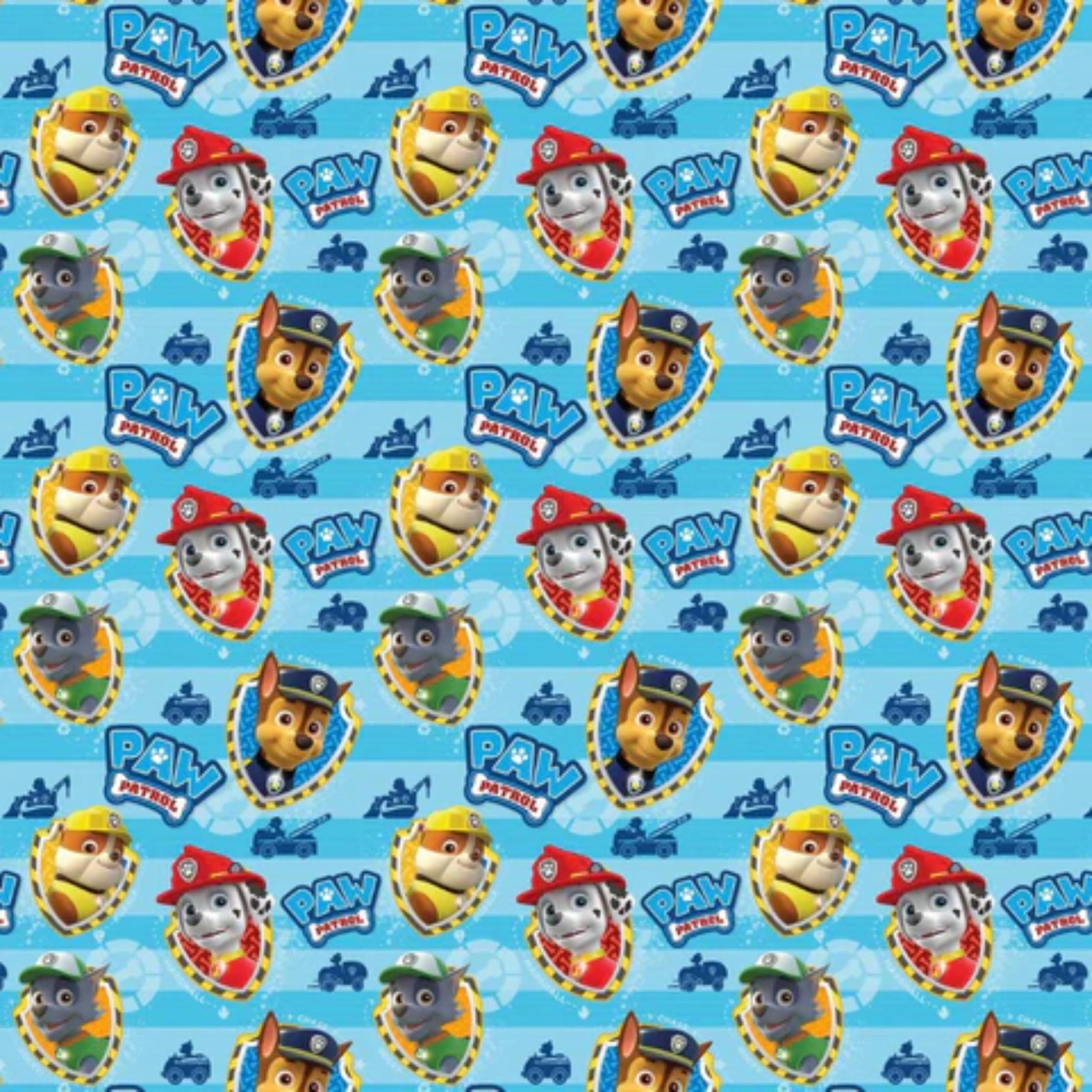 Paw Patrol Wrapping Paper Bundle of X2-4 Metre Rolls - 8M of Roll Wrap for Kids Gift Wrap