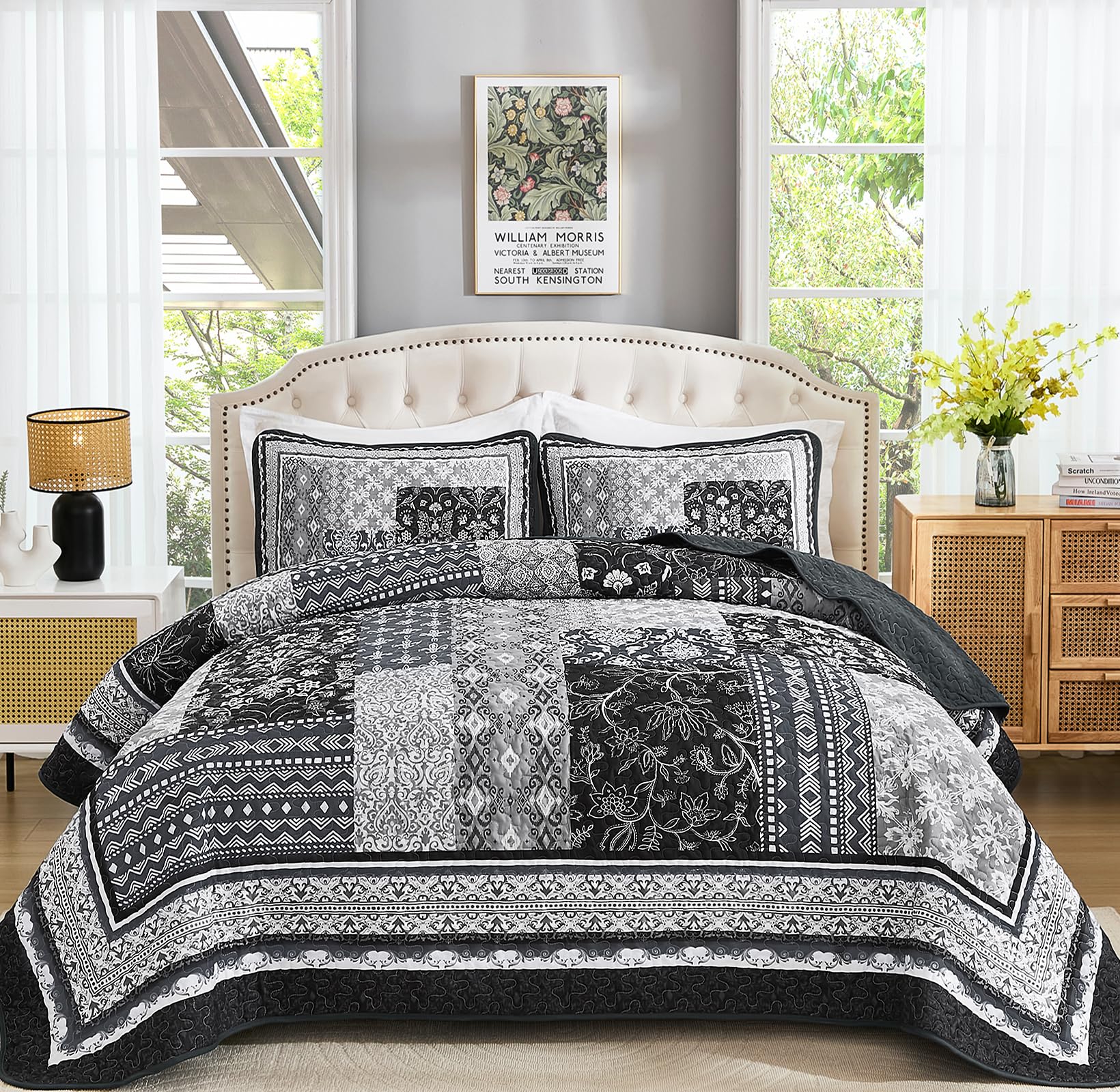 Parure de lit bohème WONGS BEDDING créez une ambiance cocooning cosy