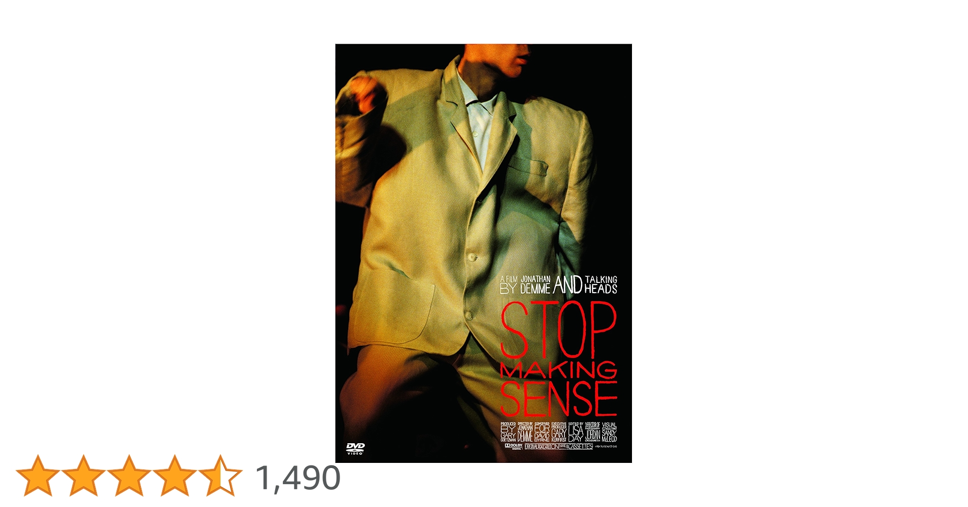 Amazon.co.jp: ストップ・メイキング・センス [DVD] : トーキング