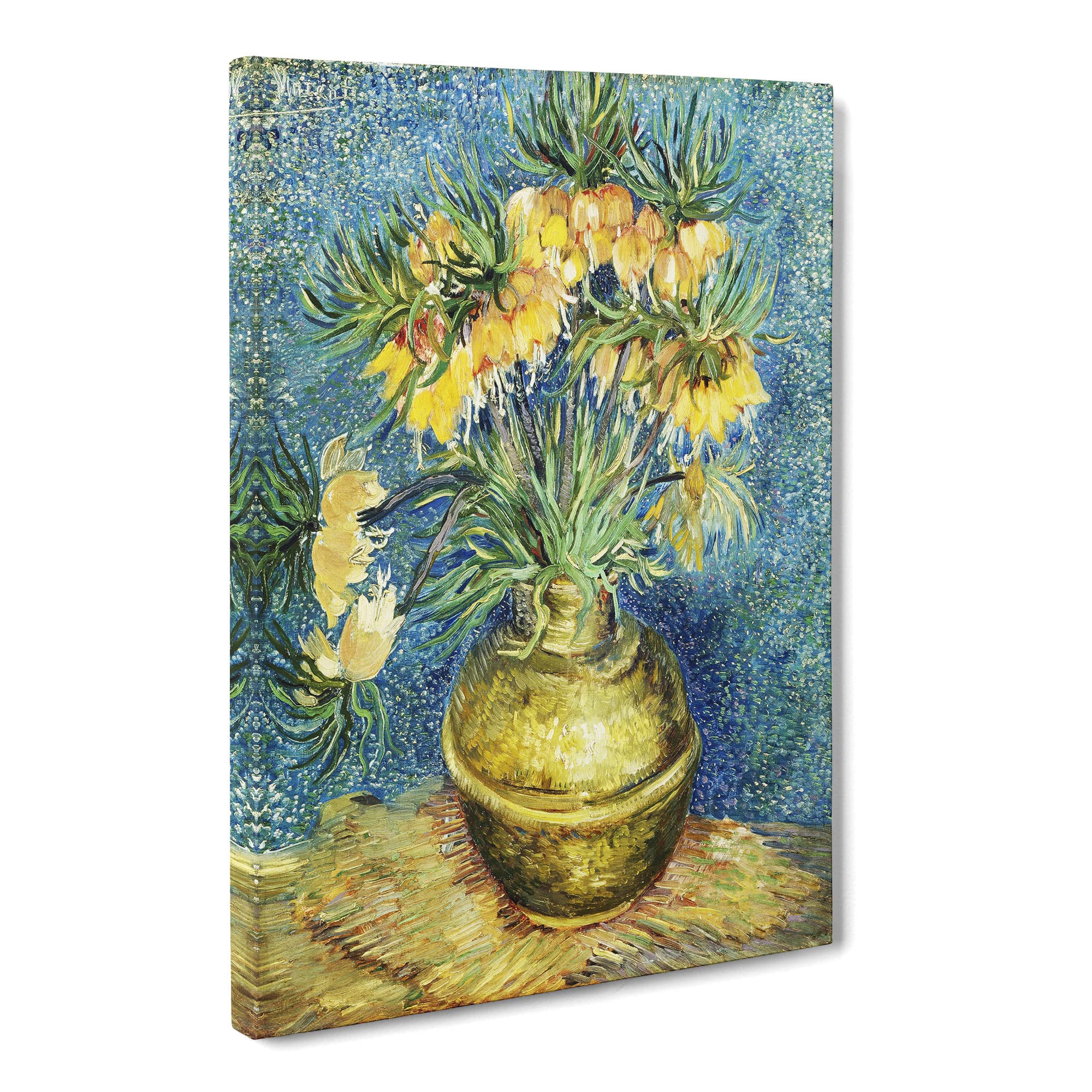 Imperial Fritillaries By Vincent Van Gogh Canvas Print, Mixed, 25L x 50W cm