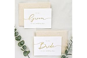 Letters to the Bride and Groom Keepsake Cards
