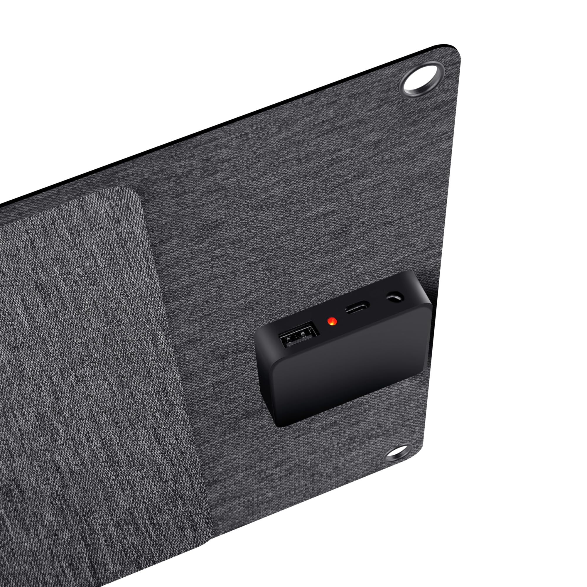 Trust Zuny 40W Pannello Solare Portatile USB-C USB-A Caricabatterie Solare | Porta di Uscita CC, Caricatore Portatile da Campeggio, Pannelli Solari 15W Smartphone Tablet Power Bank Balcone Viaggi