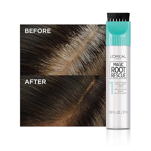 Miniatura 5 de L'Oreal Paris - Magic Root Rescue. Kit para teñido en 10 minutos de la raíz del cabello, teñido permanente del cabello con aplicador rápido y preciso