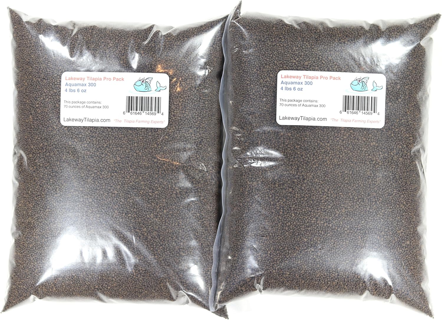 Lakeway Tilapia Pro Pack 300 Tilapia Food 8 Pounds 12