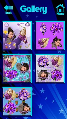 Crocus Photo Collage