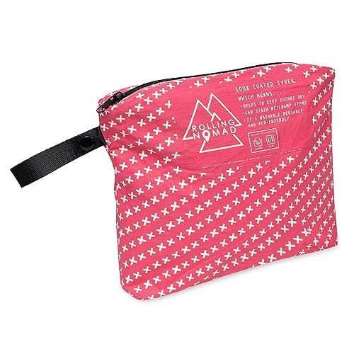 Miniatura 7 de Bolsa húmeda para traje de baño bolsa seca reversible impermeable mediana con cremallera bolsas organizadoras de pañales artículos esenciales de