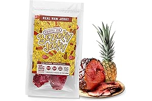 Bezzerky American Jerky, Authentic Smoked Applewood Beef Jerky