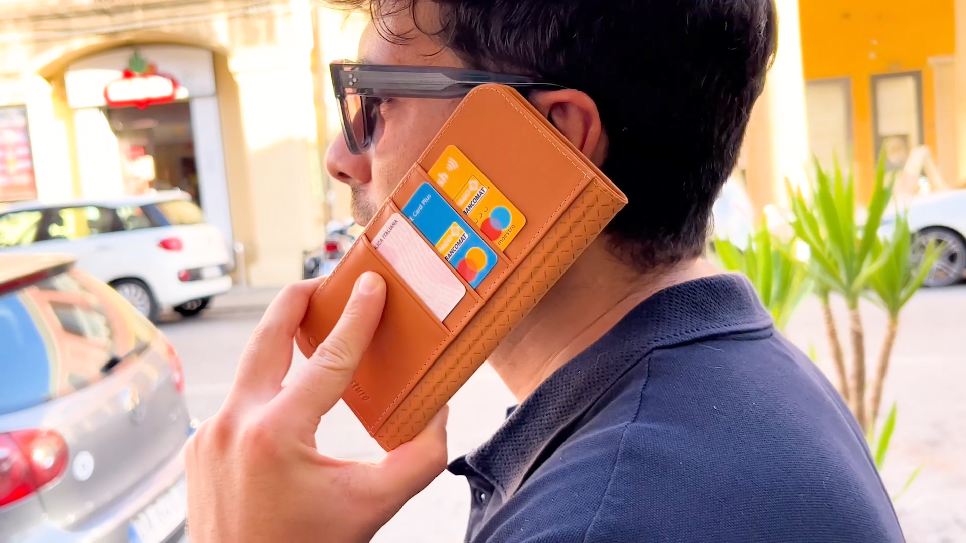 Amazon.co.jp: SHIELDON iPhone 15Pro 対応ケース 手帳型 本革 あいふ