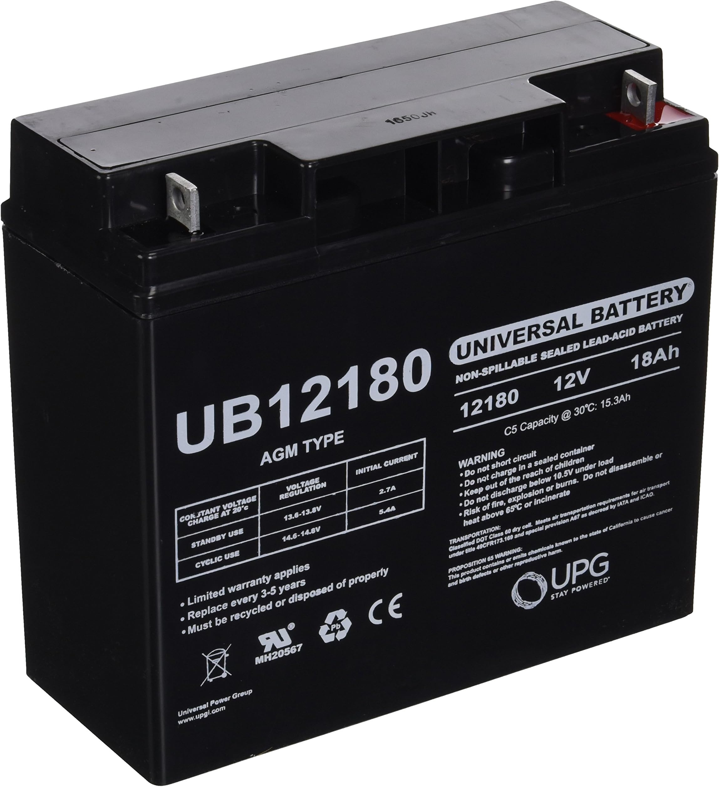 UPG UBCD5745 Sealed Lead Acid Batteries