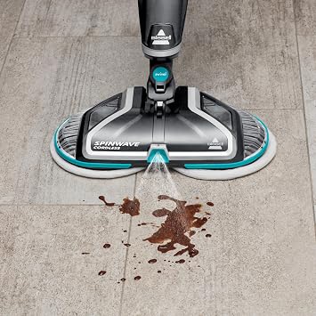 Bissell 2138 Spinwave Zorlu Lekeler İçin Etkili Mop Pedi