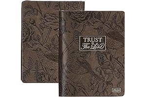 2023-24 Women's Daily Weekly Monthly Planner with Zipper