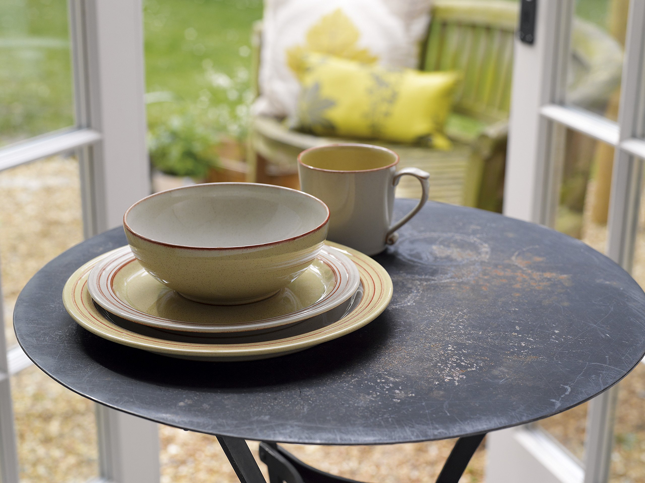 Denby USA Heritage 4 Piece Veranda Place Setting, Multicolor