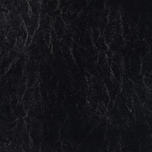 Miniatura 6 de Convenience Concepts Designs4Comfort - Otomana redonda para almacenamiento, piel sintética, color negro