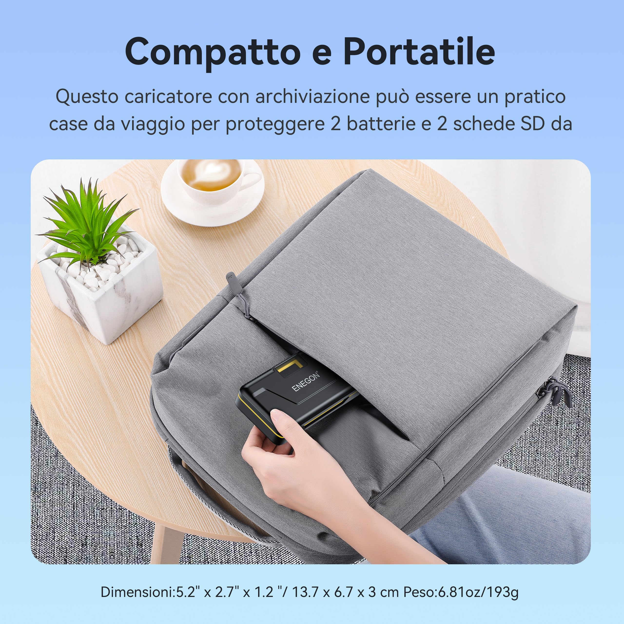 ENEGON NP-W235 - Set di caricabatterie rapido a doppia batteria da 20 W (2 x 2600 mAh) per X-T5, X-T4, GFX100 II, GFX100S II, GFX 100S, GFX 50S II, GFX100RF, VG-XT4 e X-H2S, X-H2 e X-S20
