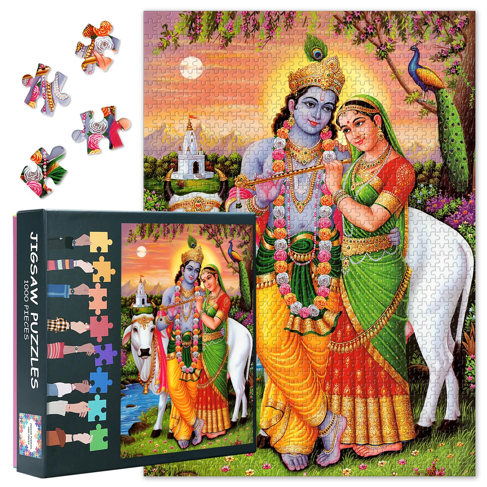 1000 Pieces Puzzles for Adults Jigsaw Puzzle Educational Games