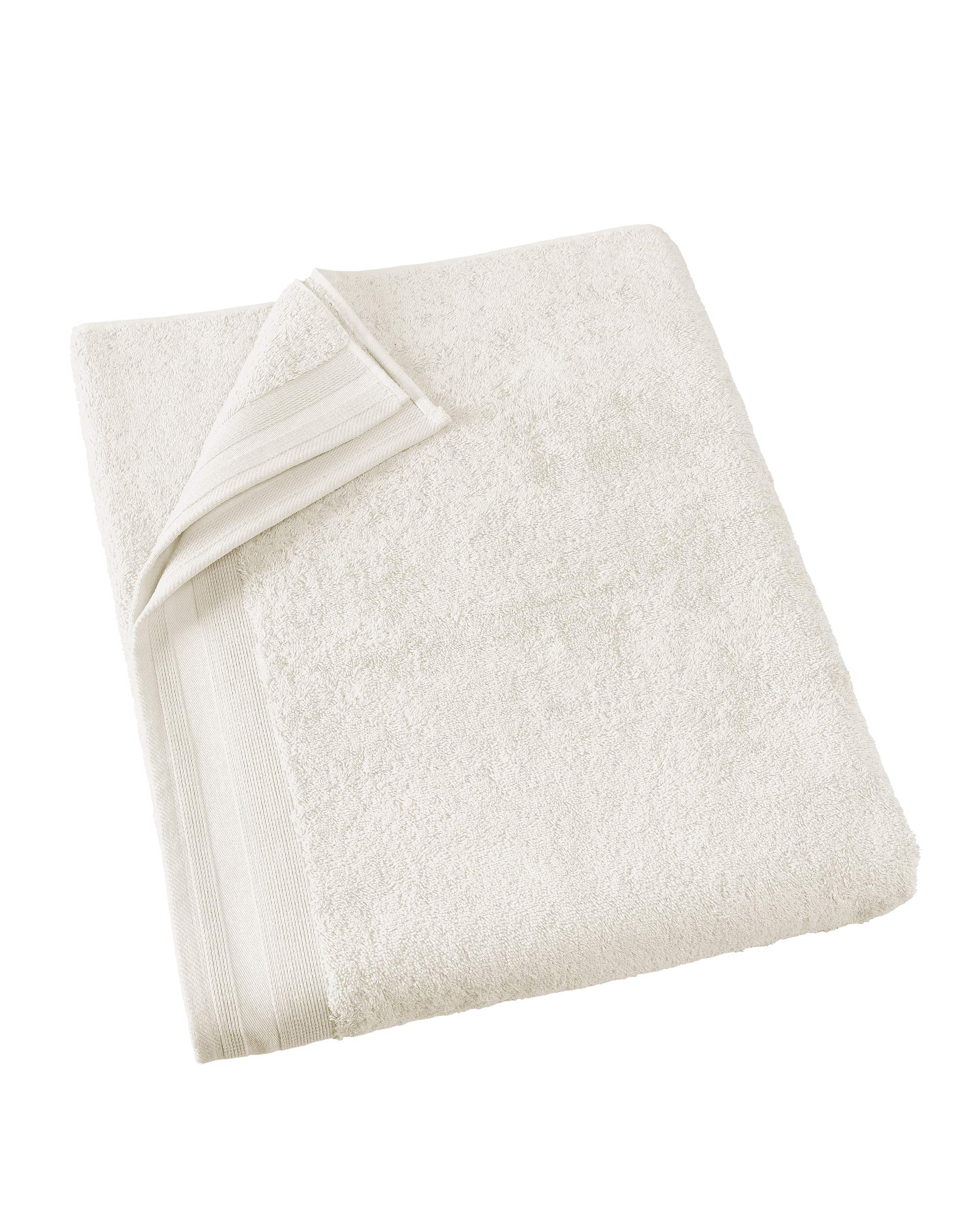 De Witte Lietaer Contessa Luxe Badetuch, Baumwolle, Vanille 100 x 150 cm