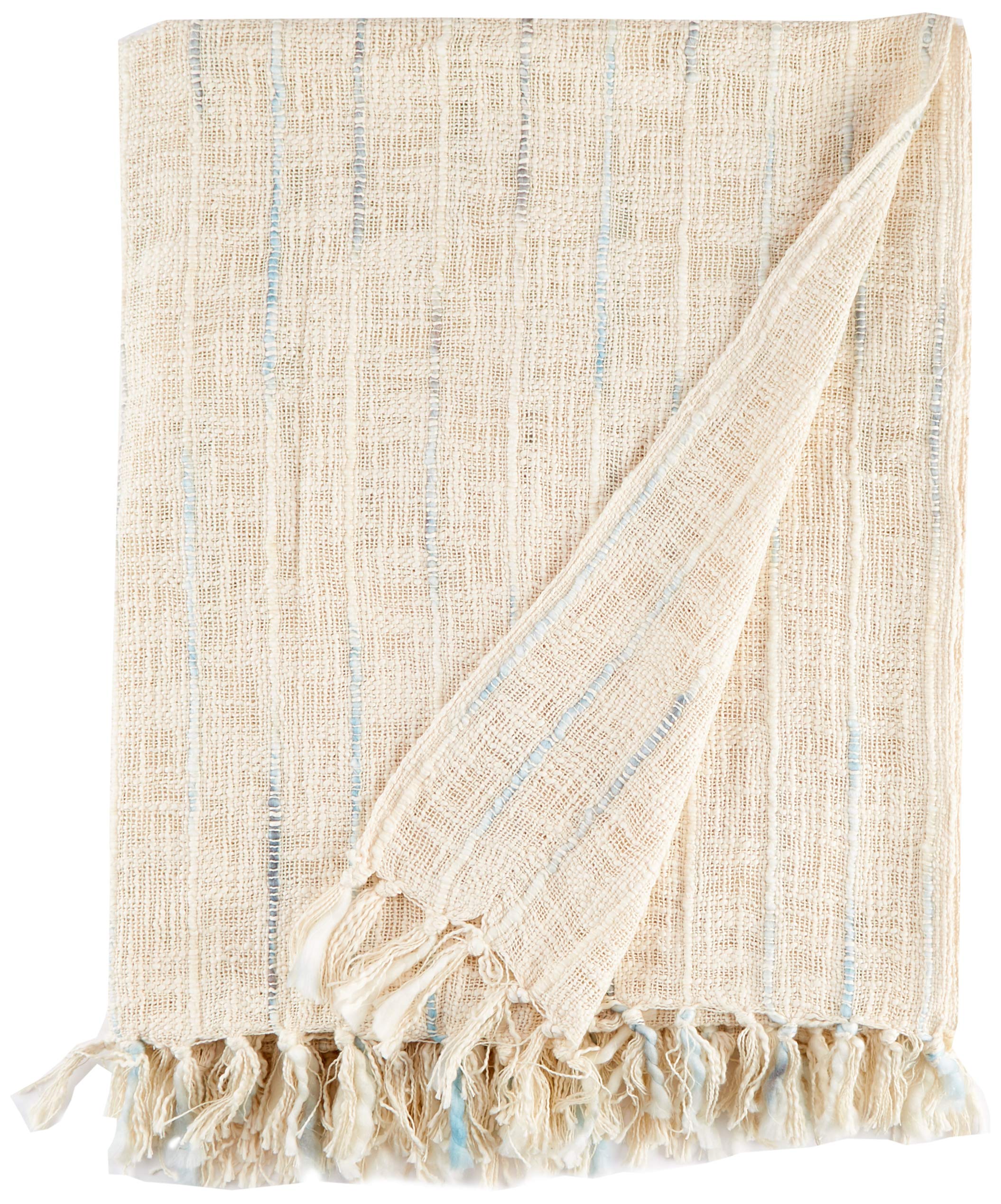 Housse Cilian Plaid Heckett Lane 140x220 cm pour lit simple chaleureux