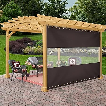 Amazon.com: AKON Curtain Track Custom Outdoor Curtains | Made to Order ...