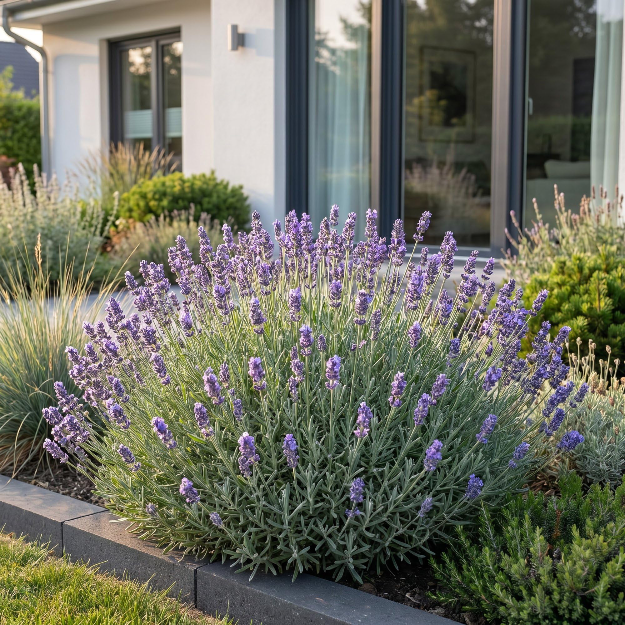 Lavanda Dwarf Blue Piante Perenni Profumate, Viola, Set da 6, Vaso 11cm
