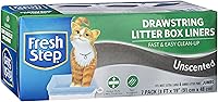 Vista 1 de Fresco Paso Cordón Cat Litter Box Liners, perfumado, tamaño jumbo, 36" x 19" - 7 unidades por caja, 2 cajas