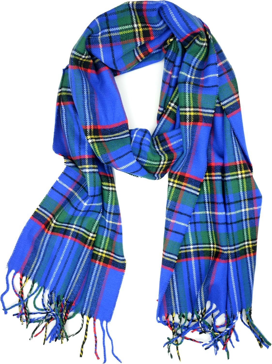 Plum Feathers Super Soft Luxurious Cashmere Feel unisex for Men and Women Winter Scarf - Image 2