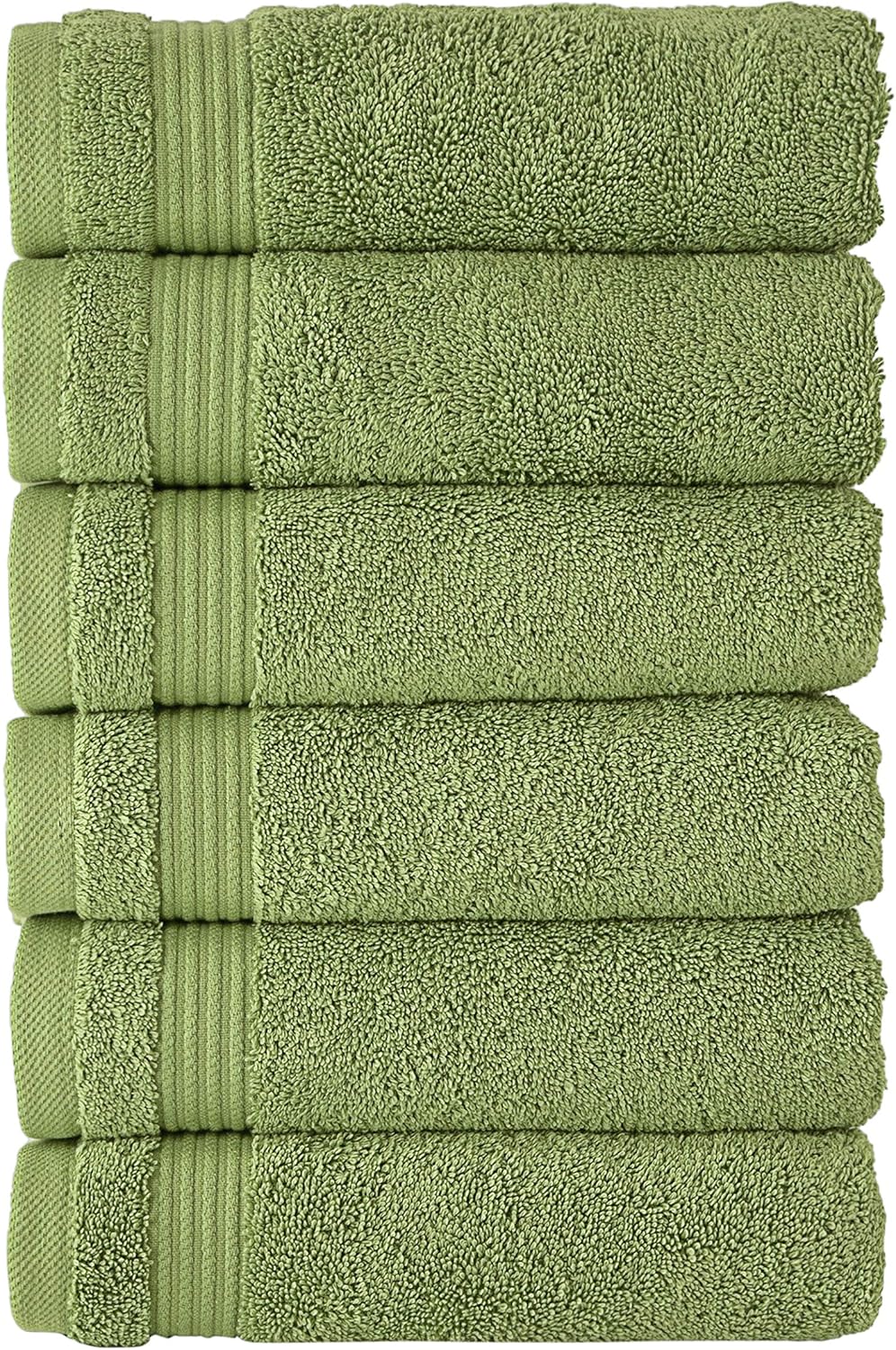 Classic Turkish Towels CTT Hand Towels for Bathroom, Set of