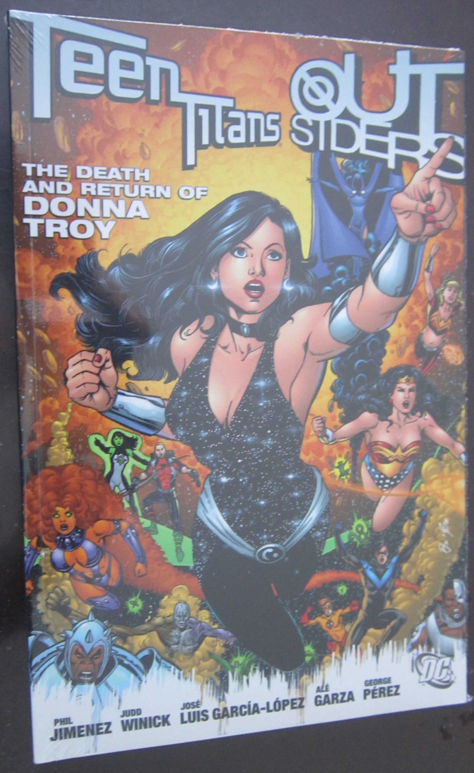 Teen Titans Outsiders Death And Return Of Donna Troy (Teen Titans (DC Comics) (Graphic Novels))