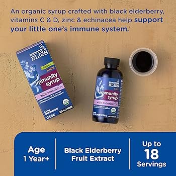 Amazon.com: Mommy's Bliss Organic Elderberry Syrup
