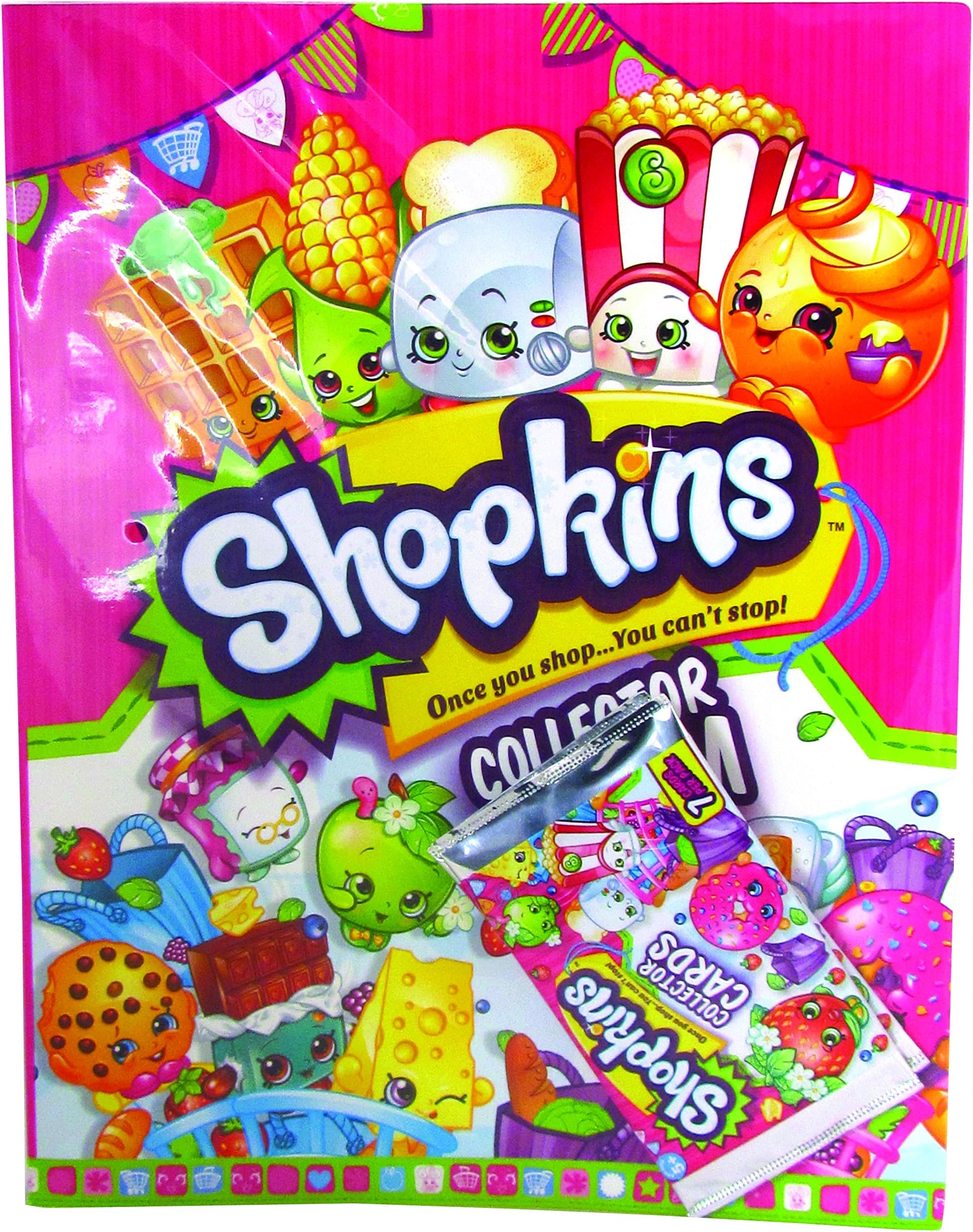New Dimensions Shopkins Trading Card Album