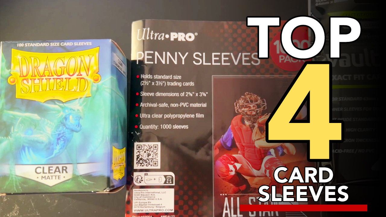 Watch I Tried 4 Highly Rated Card Sleeves Review on Amazon Live