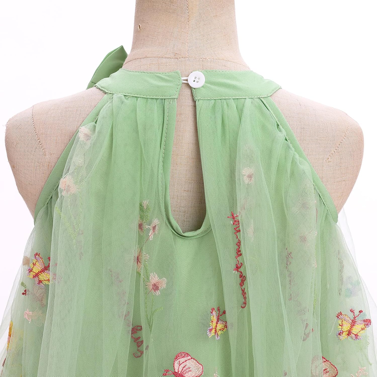 Baby Girl Halter Sparkly Sequins Floral Tulle Dress Birthday Outfits Toddler Flower Girl Formal Wedding Easter Sunderss