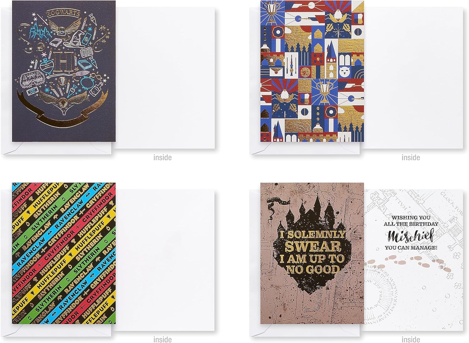 American Greetings Deluxe Harry Potter Card Bundle with Envelopes, Birthday and All-Occasion (32-Count)
