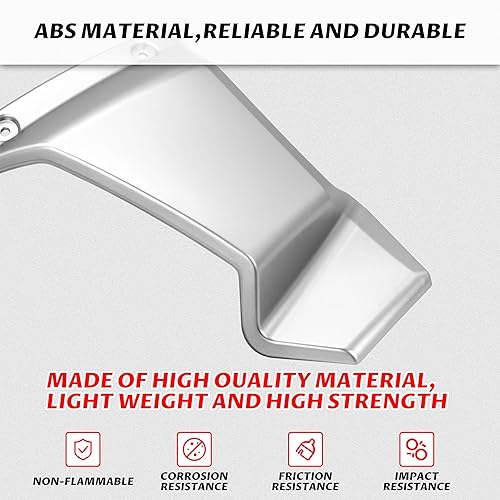 Miniatura 4 de SAUTVS Moldes de parrilla delantera color plateado para Can-Am Ryker, protector de parrilla inferior para Can Am Ryker 600 900 Sport y Ryker Rally