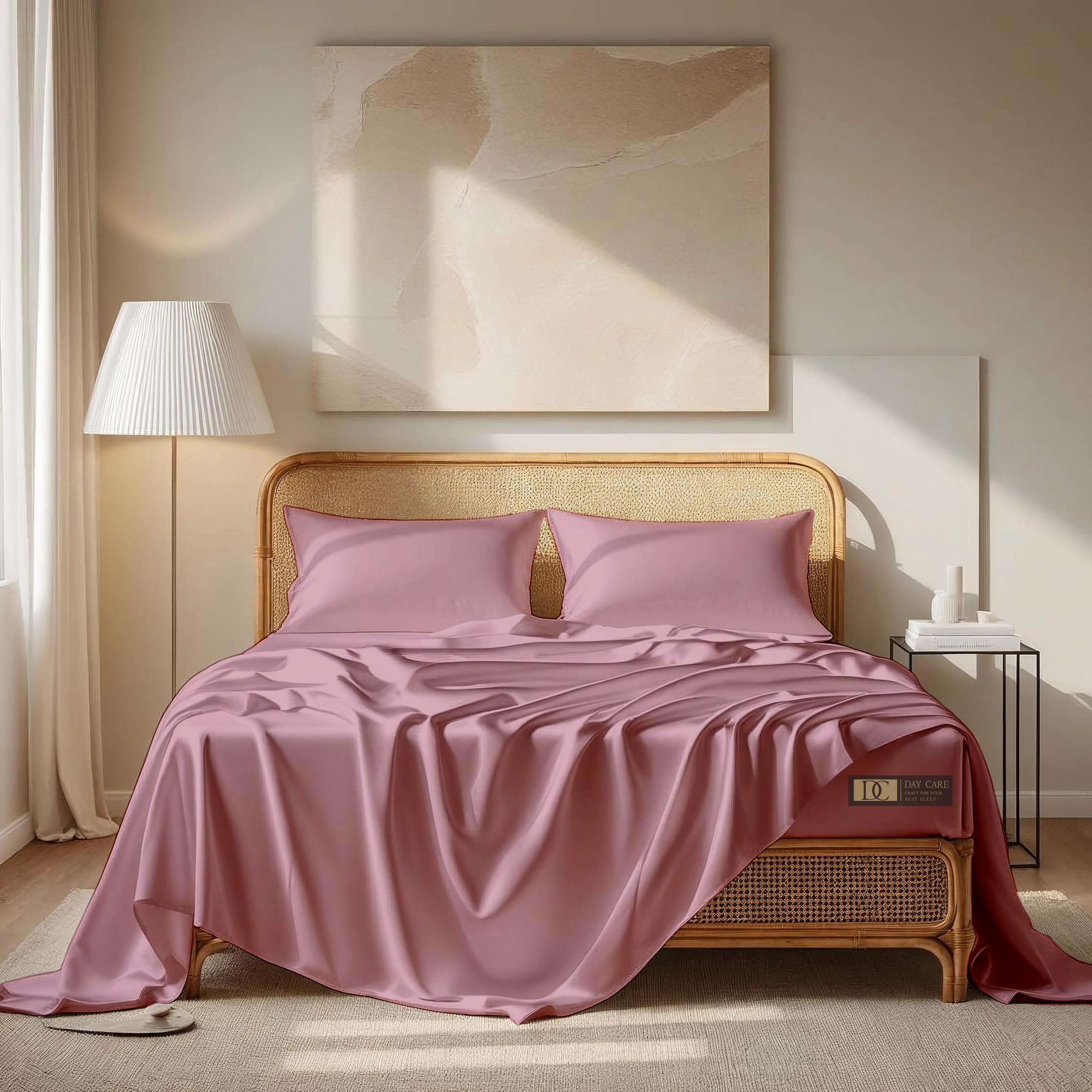 King Size Satin Bedsheets - Luxurious Midnight Black -11 King Size Satin Bedsheets - Luxurious Midnight Black -11
