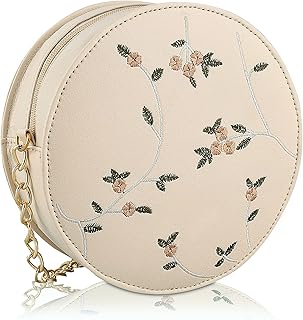 women girls embroided sling bag