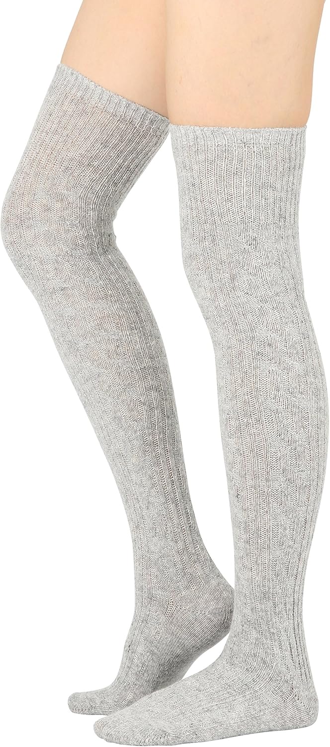 thigh high thermal socks