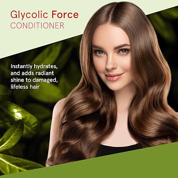INOAR Glycolic Force Conditioner for Deep Hydration & Repair, 27 Fl Oz