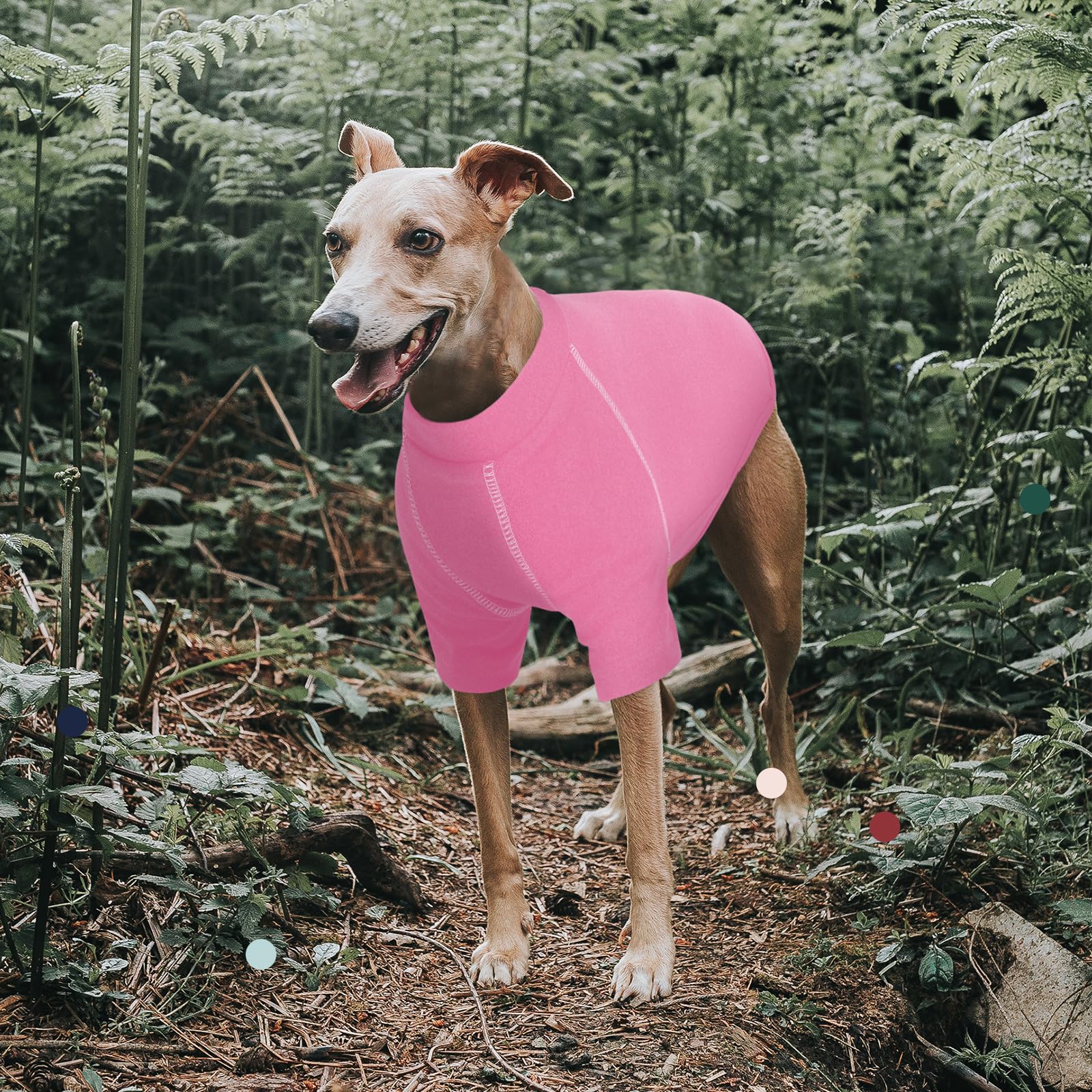 IECOii Maglione per cani di taglia grande, XXXXL, per cani di taglia XL, per cani di taglia XL, per cani di taglia XL, per cani di Natale, doberman, alano, rosa, 4XL