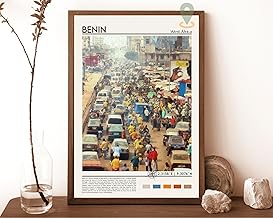 Benin Poster, Benin Print, Wall Decor Travel Decor Poster Decorwork Photo Porto-Novo A Print Wall Art Travel Art Artwork Photo Porto-Novo A,248