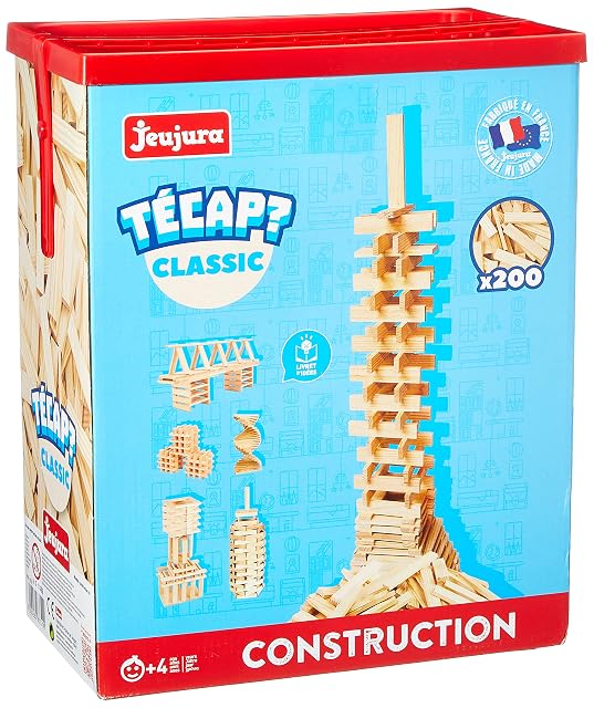 Foto 2 de 5 de JeuJura 8332 - Juego de construcción de Madera (200 Piezas)