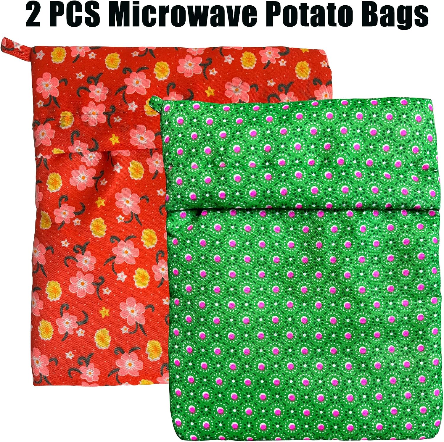 2 PCS Microwave Potato Bags, 10 x 8.5 Inches image 2