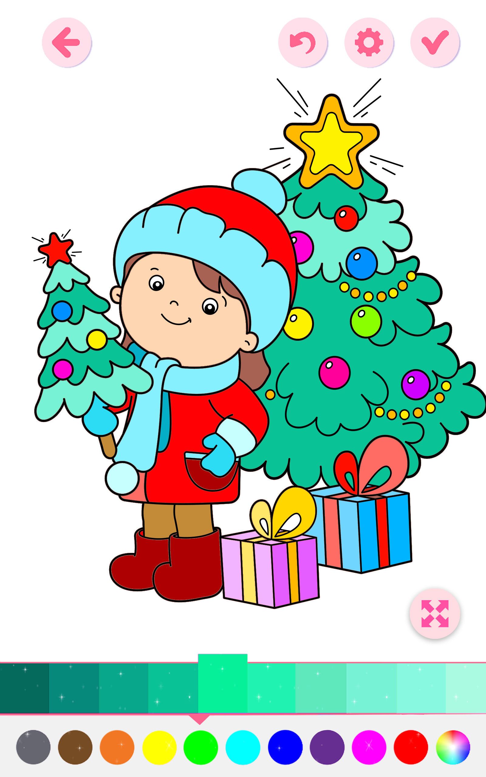 Magic Christmas Coloring Book - App on Amazon Appstore