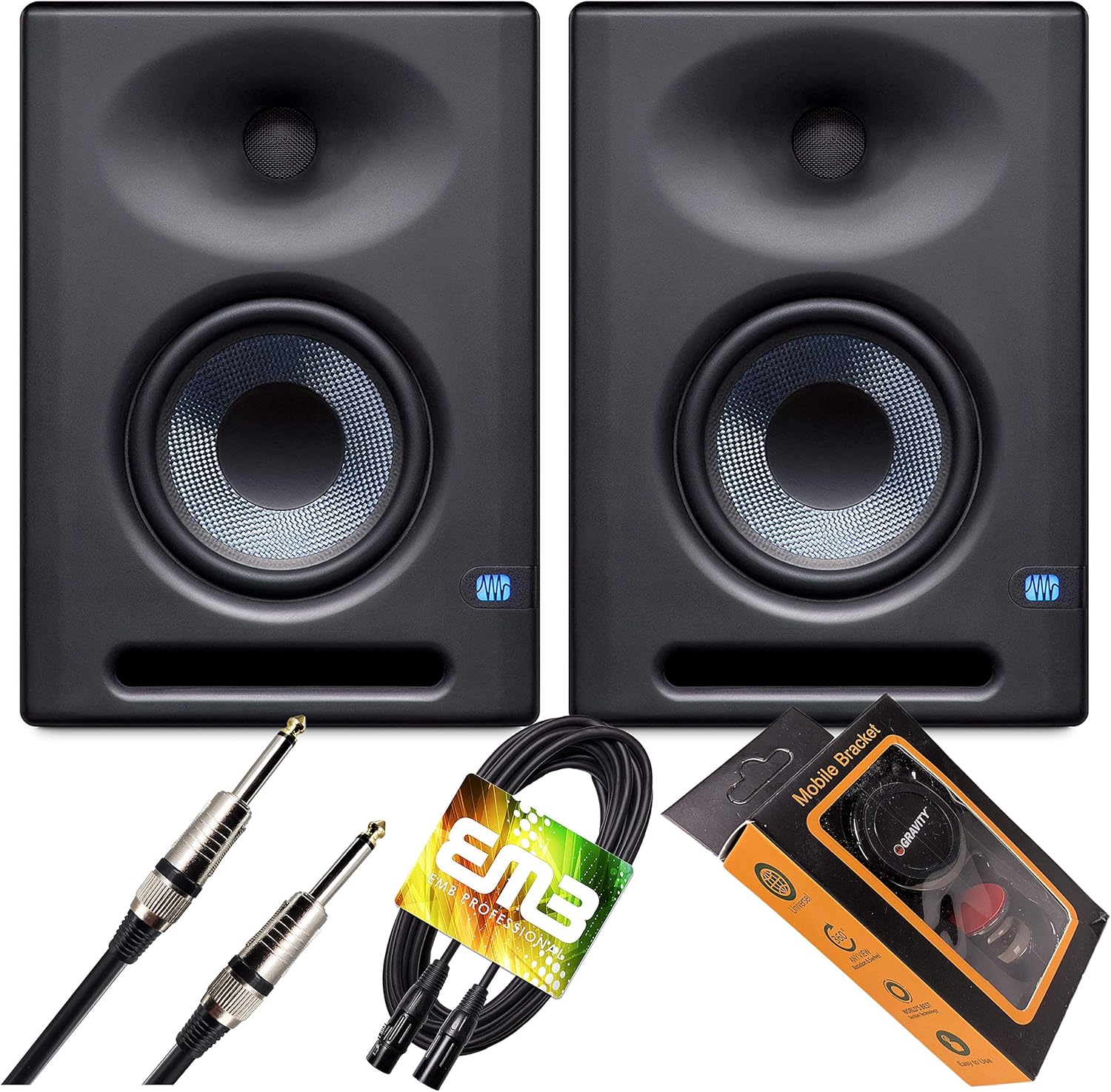 PreSonus Eris E5 XT Studio Monitor Bundle with Guyana Ubuy
