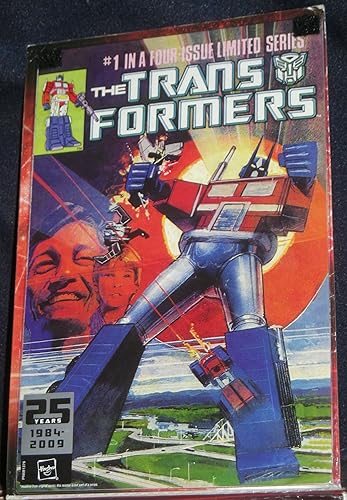 Miniatura 3 de TRANSFORMERS 25 ANIVERSARIO G1 RE-EMISIÓN OPTIMUS PRIME con DVD y Cómic
