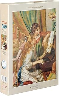 بازل بتصميم فتاتين صغيرتين في درس البيانو مكون من 500 قطعة، من توماكس