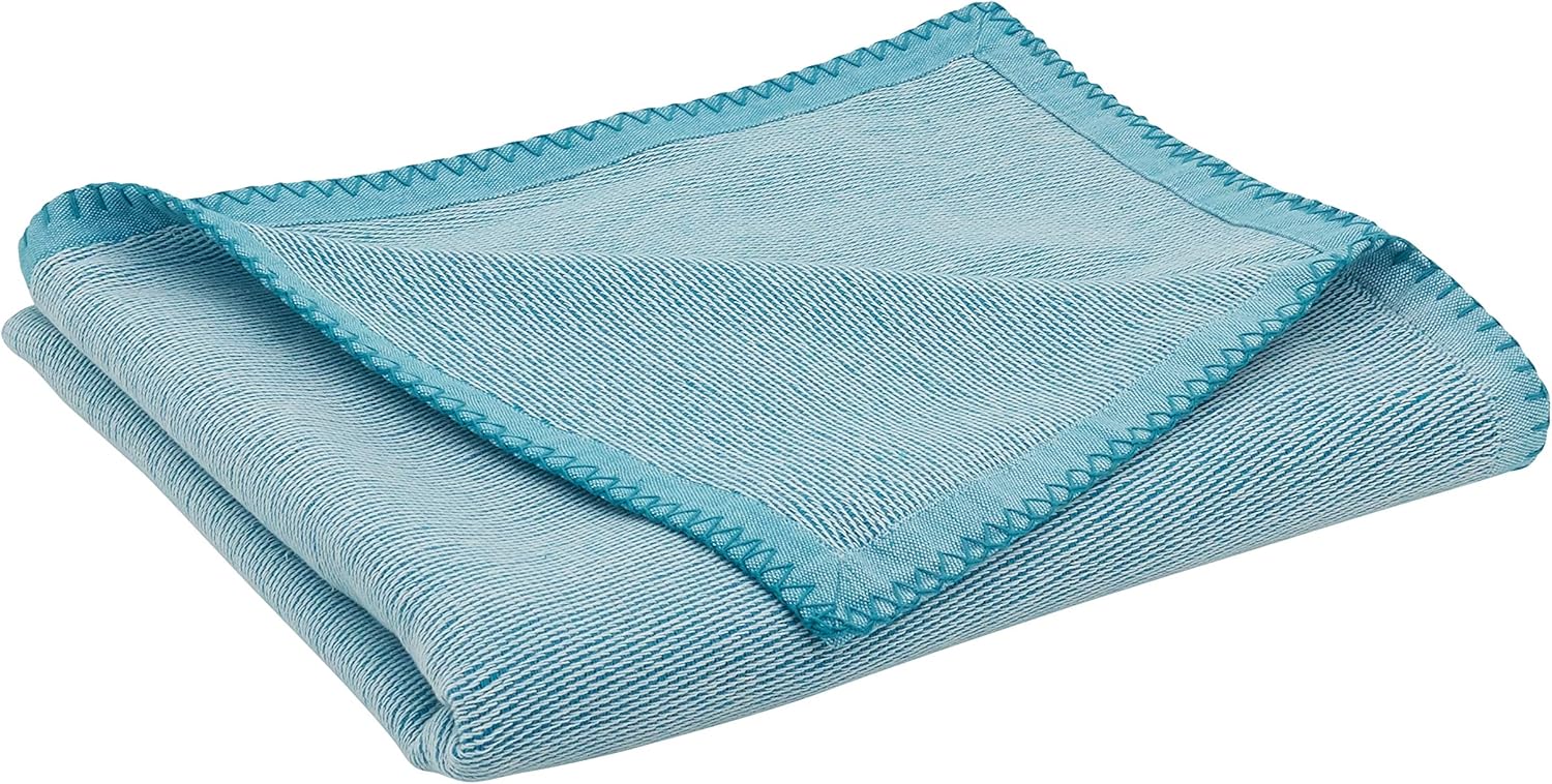 SARO LIFESTYLE Whipstitch Design Throw