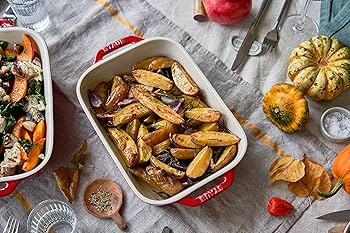 STAUB セラミック長方形ベーキングディッシュセット キャセロール皿 2